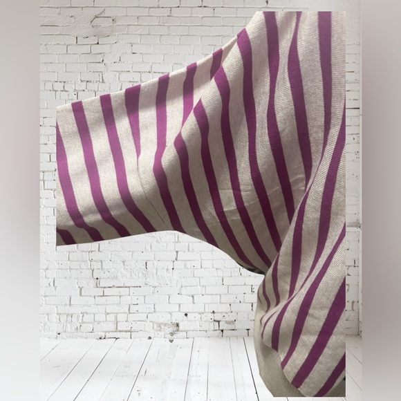 Faith & Zoe Batwing Sweater XL NWT | Striped + Super Soft Stretchy Comfort 🧶 - Picture 3 of 6